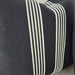 Milano Monochrome 50cm Square Herringbone Texture - Striped
