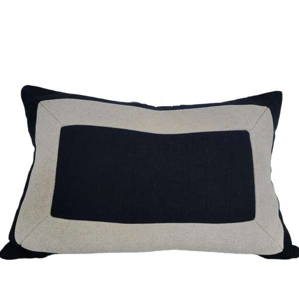 PORVOO Linen Cotton Cushion 40x60cm Lumbar