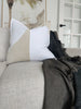 RESTOCK SOON  - Shabby Chic Heavy Weight French Linen Cotton Cushion 55cm Square - Mila