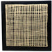H075 Black Framed Full Hand Painted Artwork  100 cm x 100 cm
