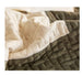 LAST ONE - Varna Velvet Quilted Bed Cover Bedspread Coverlet Massive Blanket Set 230x245cm + 2 Pillowcases