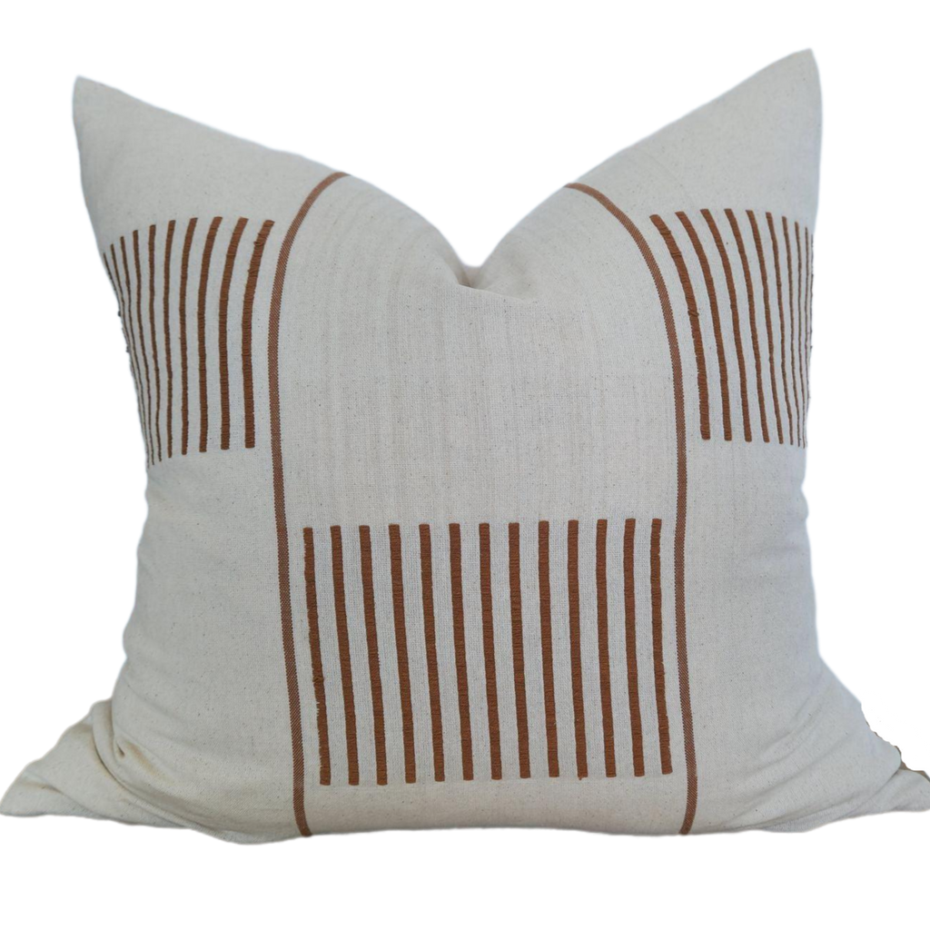 LAST ONE - Tuban Hand-loomed Cotton Cushion 55x55cm
