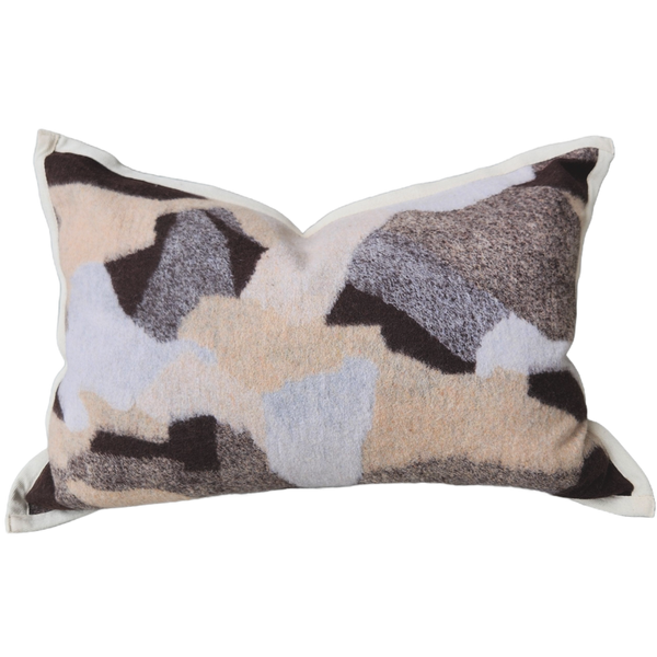 Millard Wool Cushion 40x60cm Lumbar - Peillon