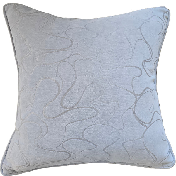 Cheryl Cushion 55cm Square - Silver Grey