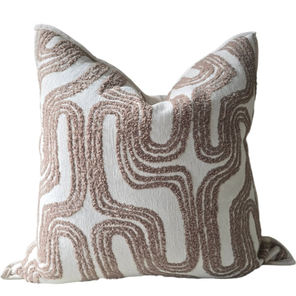 RESTOCK NOV | Minka Cushion 55cm Square - Off White Base