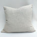 Fontainebleau Cotton Velvet & French Linen Two Sided Cushion 55cm Square - Nude Pink