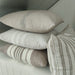 Jaipur Texure Pure French Linen Cushion 40x60cm Lumbar - Rustic Creek