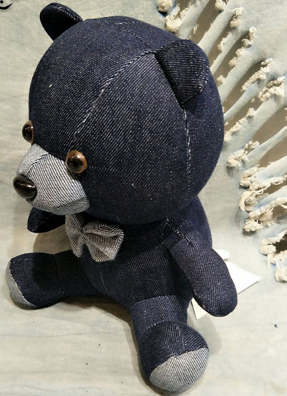 A True Blue Teddy Bear for Dad