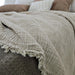 BURSA Cotton Bedcover 200cm x 230cm | Vanilla Cream