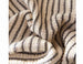PREORDER MID-END SEP DROP | Twilight Stripe Cotton Throw 150cm x 200cm - Stone Gray | Cream White