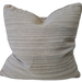 Greta Cushion 55cm Square - Stripe | Mushroom Taupe