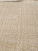 Starlight Jacquard Linen Cotton Massive Throw Bed Cover 150cm x 230cm - Off White | Oatmeal