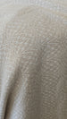 The Ripple Jacquard Linen Cotton Massive Throw Bed Cover 150cm x 230cm - Off White | Natural