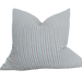 Valemount Pure French Linen Cushion 50cm Square - Striped