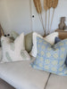 RESTOCK SOON - Champêtre Heavy Weight French Linen Cushion 55cm Square - White