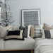 RESTOCK SOON - PORVOO Linen Cotton Cushion 40x60cm Lumbar