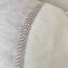 Elodie Wool Linen Cushion 40x60cm Lumbar - Off White | Natural Herringbone | White Grey