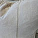 LAST ONE - Eveleigh Stonewashed Linen Cotton Cushion 40x60cm Lumbar - Oatmeal | Embroidery Double Striped