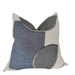 Annecy Patch Linen Cotton Cushion Feather Filled 55cm Square