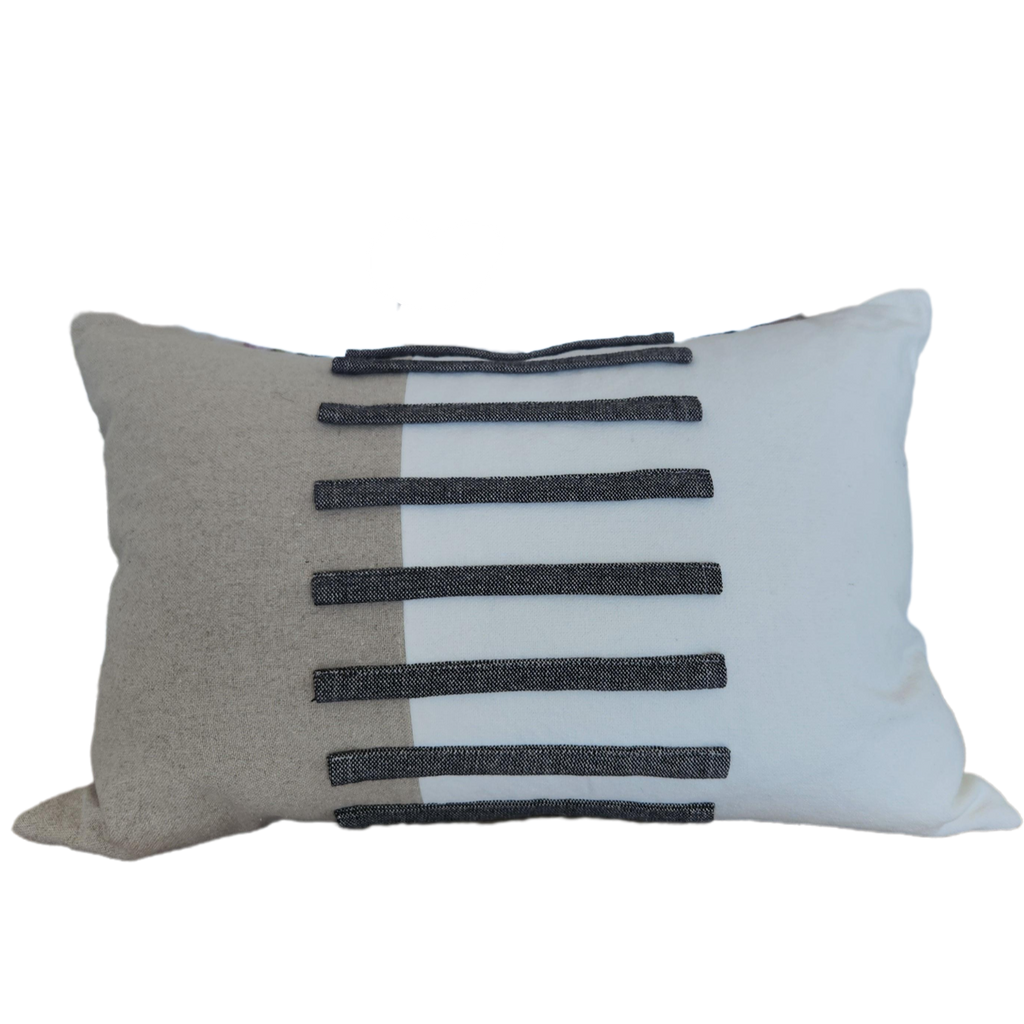 LAST ONE - Turku Linen Cotton Cushion 40x60cm Lumbar