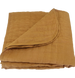 Helsinki 100% Pure French Linen Quilted Bed Cover - Cinnamon