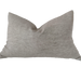 Foggy River Yarn Dyed Pure French Linen Cushion 40x60cm Lumbar - Earthy Riverbank
