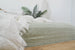Daphne Stonewashed Cotton Reversible Quilted Bed Cover Massive Blanket 230x200cm - Sage Green