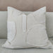 Shabby Chic Heavy Weight French Linen Cotton Cushion 55cm Square - Aria