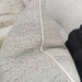 RESTOCK SOON - Piper Chevron Heavyweight Texture Yarn Dyed Pure French Linen Cushion Feather Filled 55cm Square