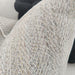 RESTOCK SOON - Piper Chevron Heavyweight Texture Yarn Dyed Pure French Linen Cushion Feather Filled 55cm Square