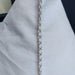 Hygge Boucle Hemp Cross Stitched Edge Beanbag - Cream White and Black
