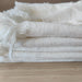 Champêtre Heavy Weight French Linen Massive Throw 140x220cm - White