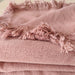 Champêtre Heavy Weight French Linen Massive Throw 140x220cm - Rose Pink