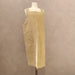 Champêtre Heavy Weight Pure French Linen Pinafore Cross Back - Turmeric Yellow