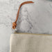 Limited Edition - Essential Travelling Cosmetics Clutch Linen Bag from Fabric Scraps | Honeycomb