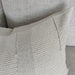 Hallstatt Linen Cotton Cushion Feather Filled 40x60cm Lumbar