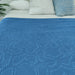 Sorrento Pure Cotton Waffle Throw 150x200cm  - Electric Blue