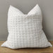 Troyes Linen Cotton Jacquard Cushion 55x55cm - Bee
