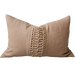 Millard Handwoven French Linen Cushion 40x60cm Lumbar - Vence Mocha Mousse
