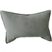 Millard Linen Cotton Cushion 40x60cm Lumbar - Nimes Khaki Green
