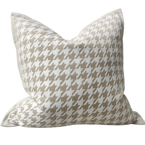 Houndstooth Cushion 50cm Square
