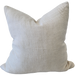 Trento Herringbone Heavyweight Pure French Linen Cushion 55cm Square