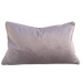 The Boulevarde Luxe Velvet Cushion 40x60cm Lumbar Feather Filled- Pink Lavender