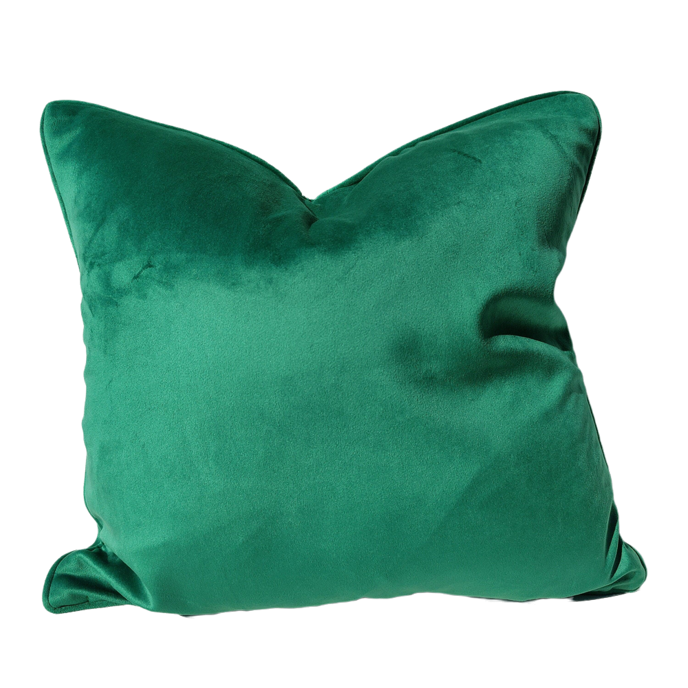 The Boulevarde Luxe Velvet Cushion Square & Lumbar 2 Sizes - Emerald