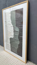 P012 Framed Perspex Glass Canvas Art Print  120 cm x 80 cm