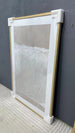 P066 Oak Framed Perspex Glass Canvas Art Print 120 cm x 80 cm