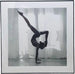 P083 Black Framed Perspex Glass Canvas Art Print 100 cm x 100 cm