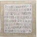 H047 Oak Framed Full Hand Painted Artwork  100 cm x 100 cm