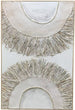 H043 Oak Framed Full Hand Painted Artwork  120 cm x 80 cm