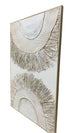 H043 Oak Framed Full Hand Painted Artwork  120 cm x 80 cm